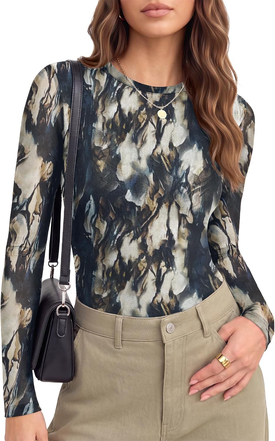 Floral Pattern. Sheer Tulle. See Though Tees. Going Out Clothes. Super Stretchy Outfits.